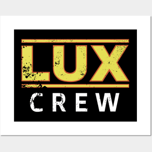 LUX Crew Posters and Art